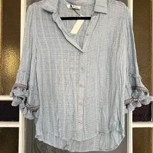Emmie Rose Button Down Blouse